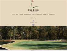 Tablet Screenshot of linksatstoneypoint.com
